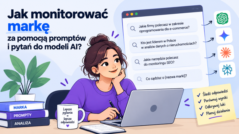 Jak monitorować markę za pomocą promptów i pytań do modeli AI